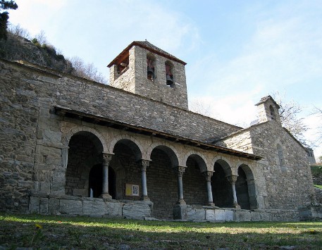 Església romànica de Sant Jaume a Queralbs. Font: Viquipèdia 