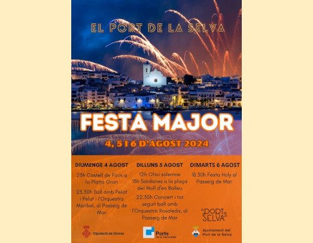 Cartell 2024 de la Festa Major. Font: Facebook