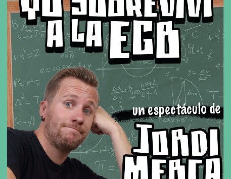 Jordi Merca, amb 'Yo sobreviví a la EGB'