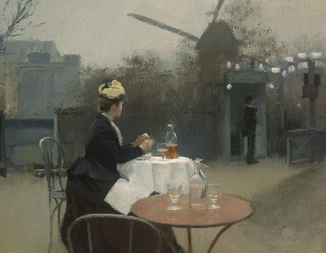 Ramon Casas. Plein air, 1891. MNAC