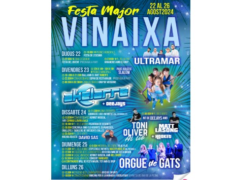 Festa Major de Vinaixa