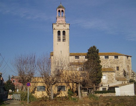 Església Parroquial de Sant Esteve a Riudellots de la Selva. Font: Viquipèdia 