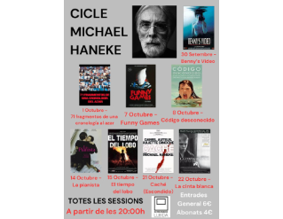 Cicle de cinema MICHAEL HANEKE