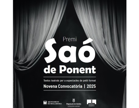 Premis Saó de Ponent de Textos Teatrals per a Espectacles de Petit Format.