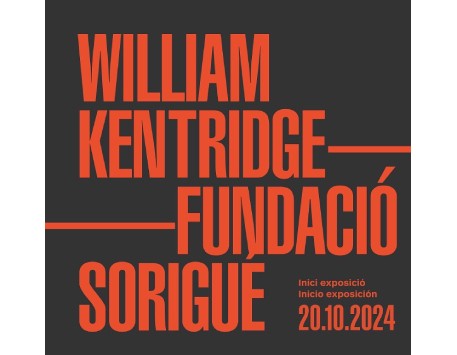 Exposició "William Kentridge. Fundació Sorigué"