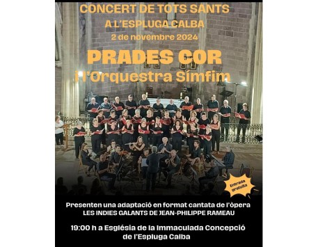 Concert de Tots Sants a l'Espluga Calba