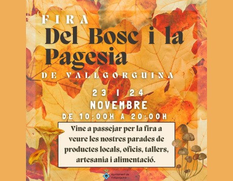 Cartell de la Fira del Bosc i la Pagesia