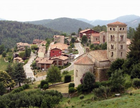 El Poble de Molló al nord del Ripollès. Font: ripollesdigital.cat 