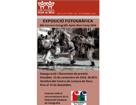 Exposició "58è Concurs fotogràfic Aplec Baix Camp"