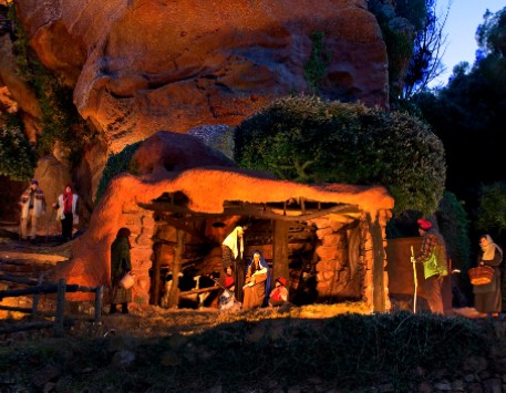 La cova del Pessebre Vivent de Corbera de Llobregat