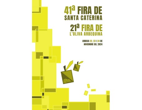 Cartell de la Fira de Santa Cateria de Júlia Molgó