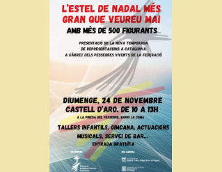 L'estel de Nadal més gran que veureu mai