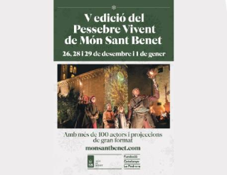 Pessebre Vivent de Món Sant Benet