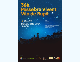 36è Pessebre Vivent Vila de Rupit