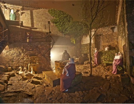 Imatge del pessebre vivent d'Ardèvol