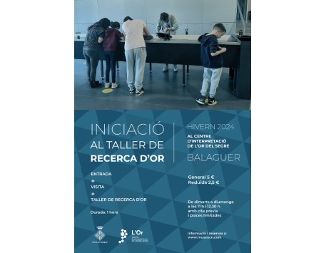 Recerca d’Or en família a Balaguer