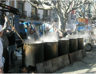 Festa de Sant Antoni Abat  i calderada a la Seu d'Urgell