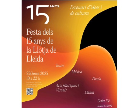 Festa dels 15 anys de la Llotja de Lleida