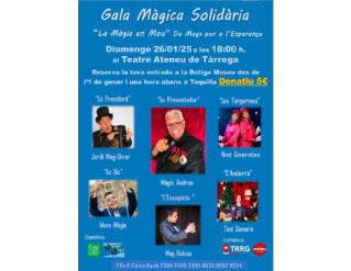 Gala Màgica Solidària a Tàrrega