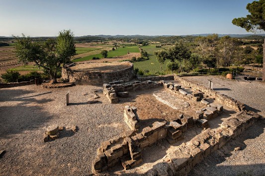 Poblat iber del Puig de Sant Andreu a Ullastret. Font: visitmuseum.gencat.cat