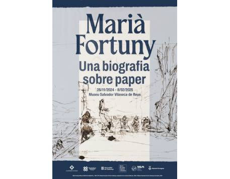 Anar a Exposició "Marià Fortuny, una biografia sobre paper"