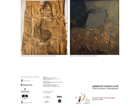Exposició "Guinovart versus Clavé. Entre la tradició i l'avantguarda"