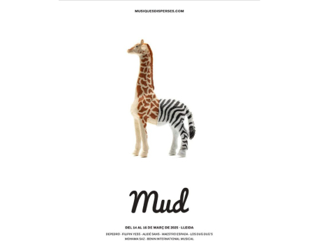Cartell del festival MUD. Autor de la imatge: Xavi Hosta