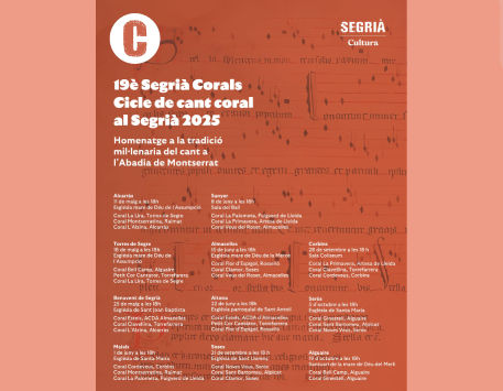 Anar a Segrià Corals 2025