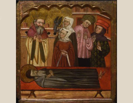 Fragment de retaule gòtic de Ramon de Mur. Foto: Ajuntament de Tàrrega