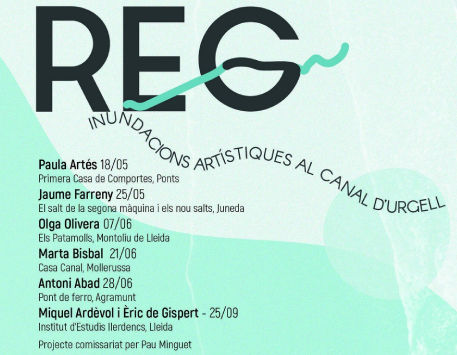 REG. Inundacions artístiques al Canal d’Urgell