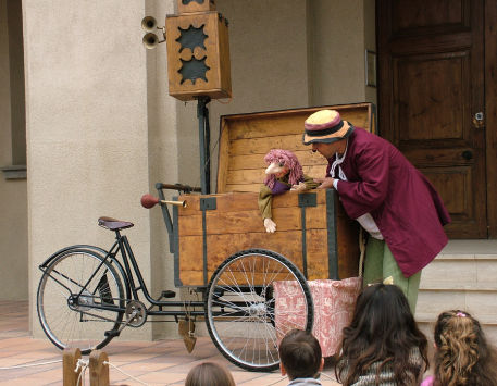 Anar a Galiot Teatre, amb 'En Quimet i el seu tricicle'