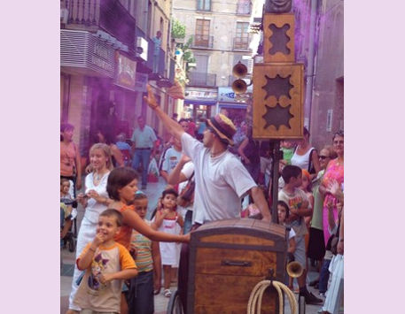 Anar a Galiot Teatre, amb 'En Quimet i el seu tricicle'