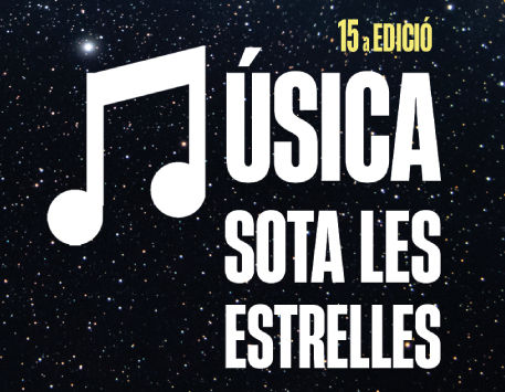 Anar a Cartell del Festival Música sota les Estrelles. Font: Parc Astronòmic del Montsec