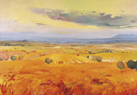 Anar a La tardor. Font: el mateix pintor