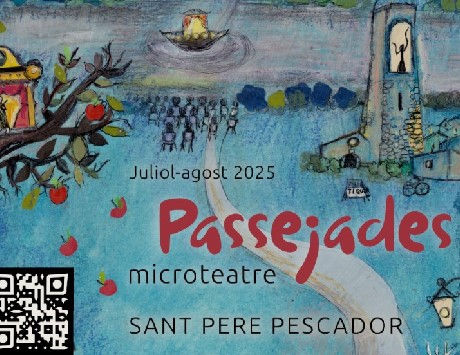 Anar a Fragment del cartell de l'activitat, que és una creació d'Anna Novella. Font: Ajuntament de Sant Pere Pescador