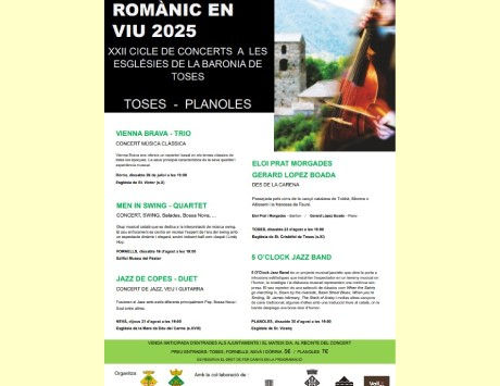 Anar a Cartell 2025. Font: Ajuntament de Toses