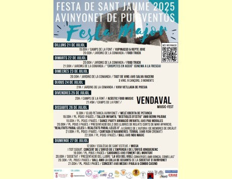 Anar a Cartell 2025. Font: Ajuntament d'Avinyonet de Puigventós