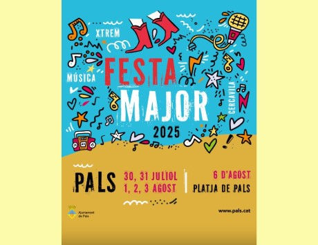 Anar a Cartell 2025. Font: Ajuntament de Pals