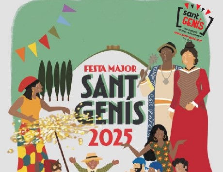 Anar a Fragment del cartell 2025, que és  una creació d'Anna Arévalo. Font. Ajuntament de Torroella de Montgrí