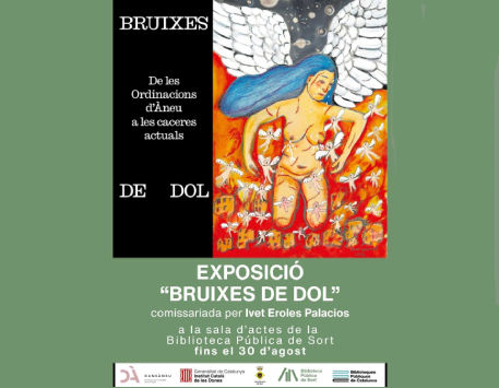 Anar a Cartell de l'exposició "Bruixes de dol".  Font: Dansaneu