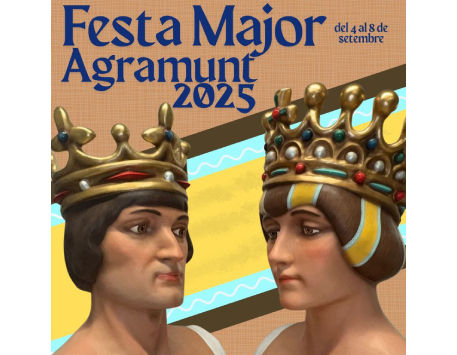 Anar a Cartell de la Festa Major d'Estiu d'Agramunt. Font: Ajuntament d'Agramunt