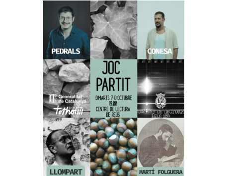 Anar a Joc partit a Reus: Josep M. Llompart i Josep Martí Folguera