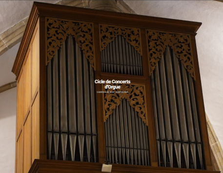 XXXVI Cicle de Concerts d'Orgue a Cabrera de Mar