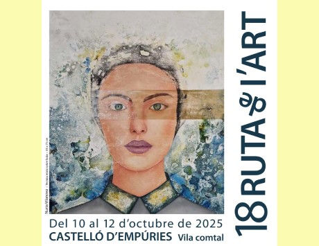 Anar a Cartell 2025 que és una creació de Núria Vilanova. Font: Ajuntament de Castelló d'Empúries