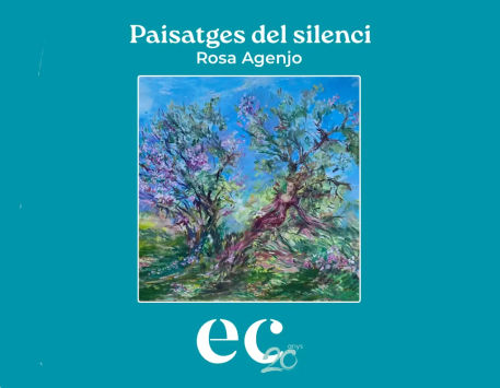 Anar a Cartell de  l'exposició "Paisatges del silenci". Font: Galeria Espai Cavallers