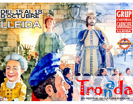 Anar a Cartell del Fesival TRONADA. Font: Ajuntament de Lleida