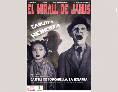 Cartell de l'exposició. Font: Castell de Concabella