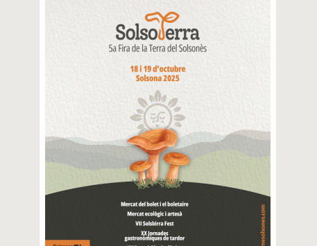 Anar a Cartell de la Fira SolsoTerra. Font: Turisme del Solsonés