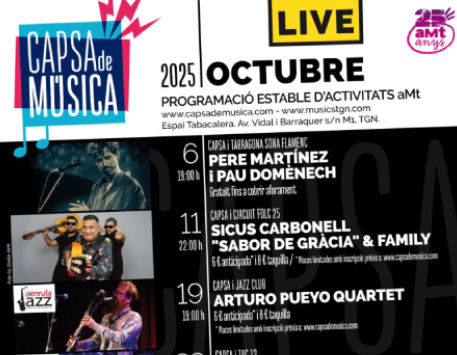 Anar a Octubre a la Capsa de Música