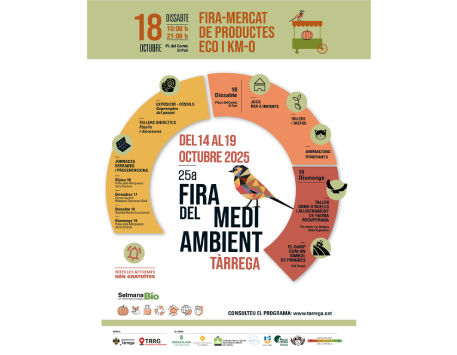 Cartell de la Firal del Medi Ambient de Tàrrega. Font: Ajuntament de Tàrrega
